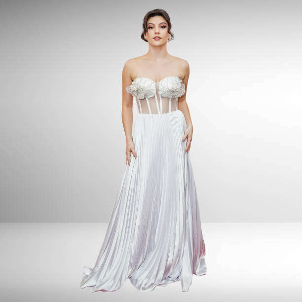Ethereal Bloom Gown