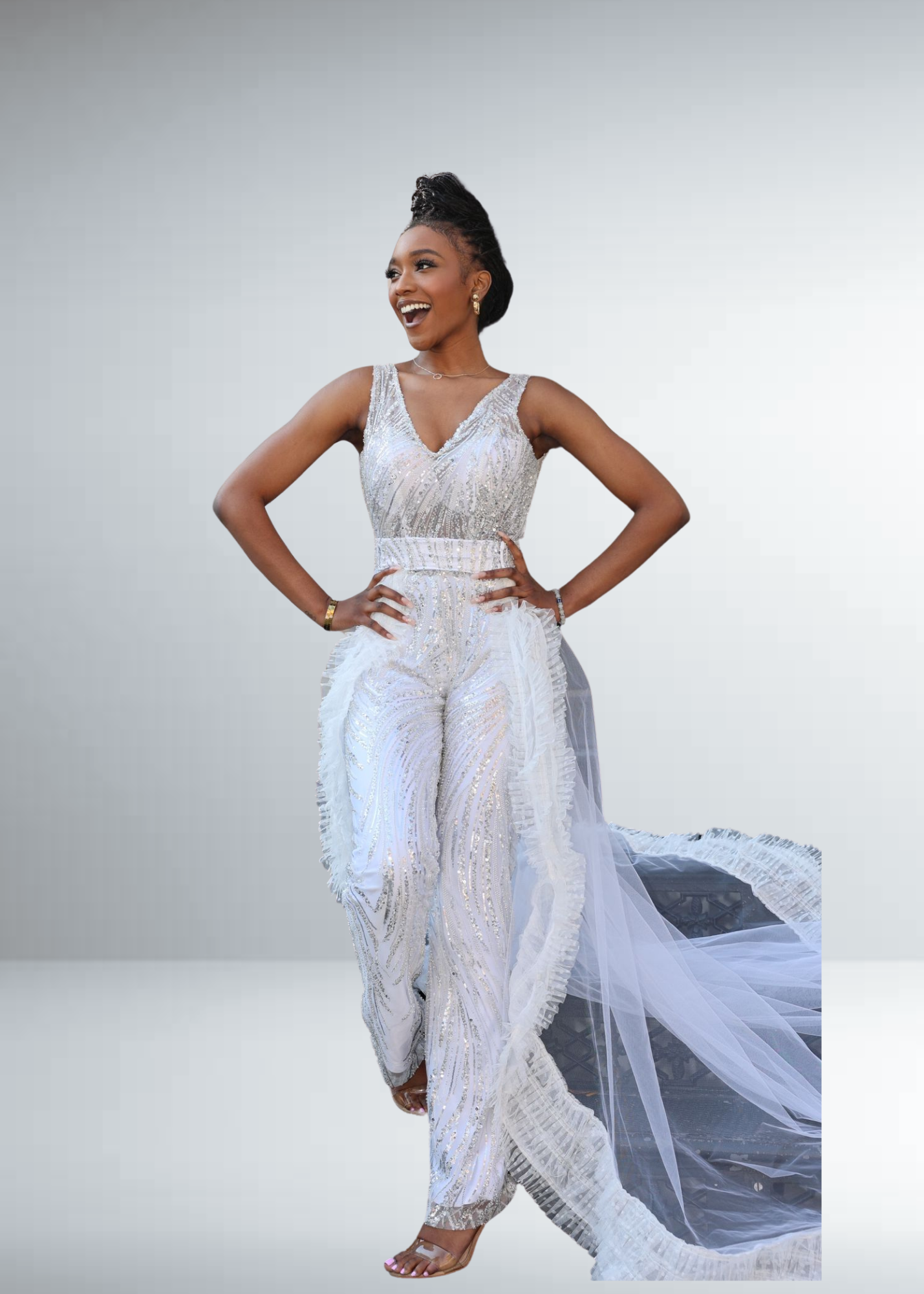Ericka Bridal Jumpsuit