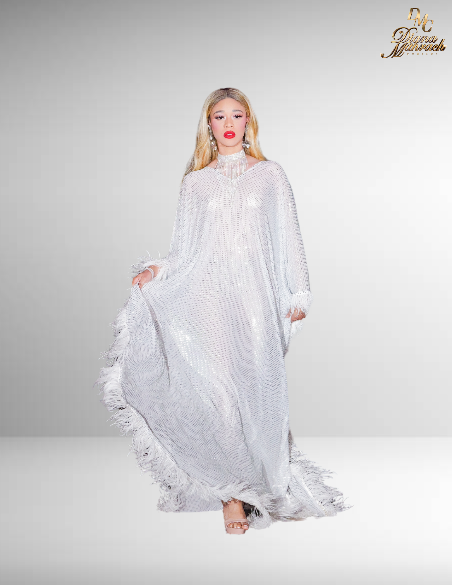 Feather Caftan